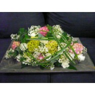 Sympathy Cemetery Flower Arrangement ( Exclusive Plastic Tray ) >model 420