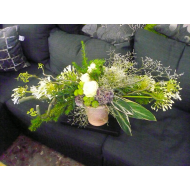 Long Table Flower Arrangement