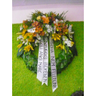 Remembrance Wreath with mixed flowers